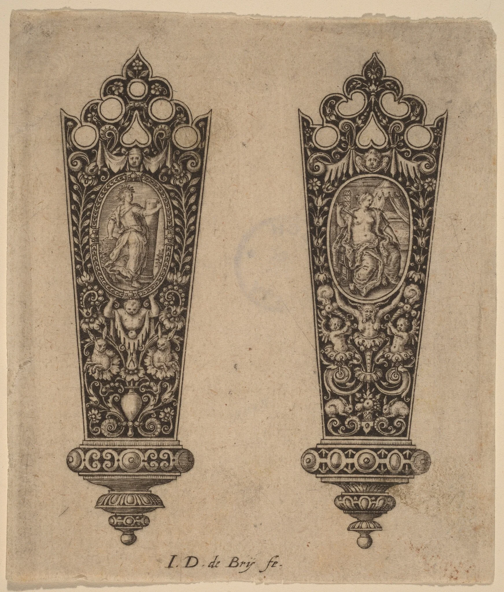 Ornament for Knife Handle, detail