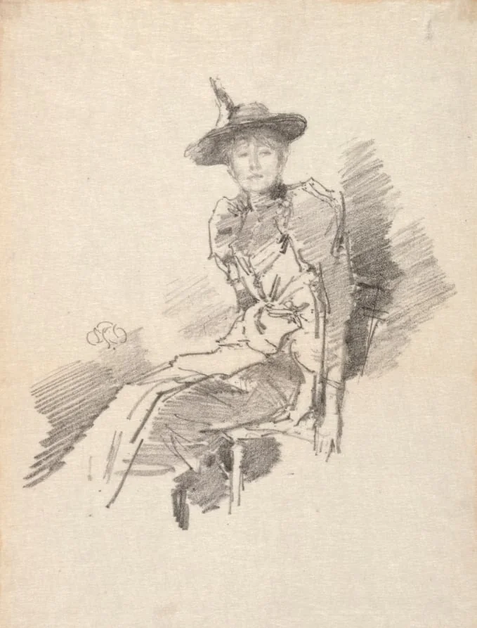The Winged Hat, detail