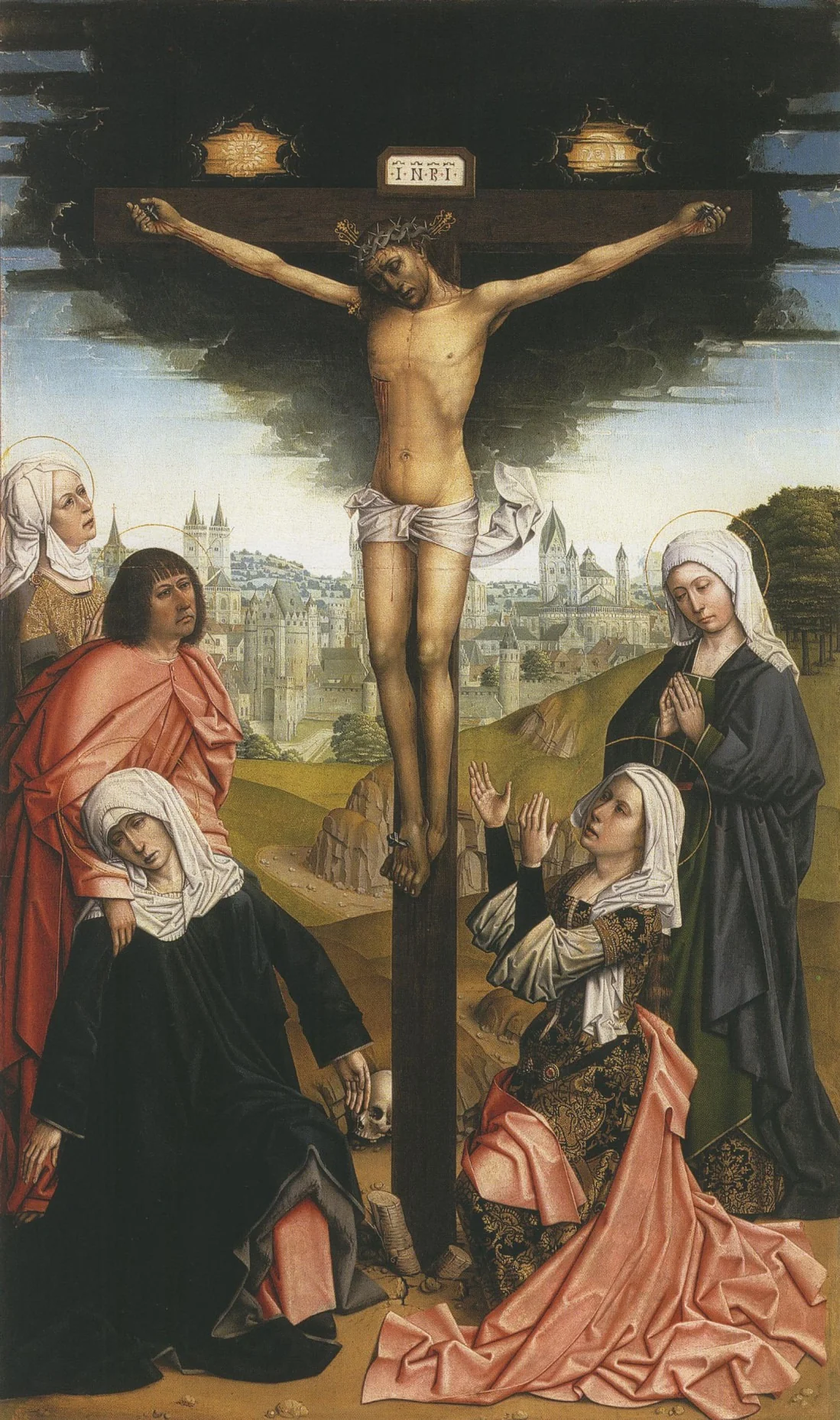 Kruisiging, detail