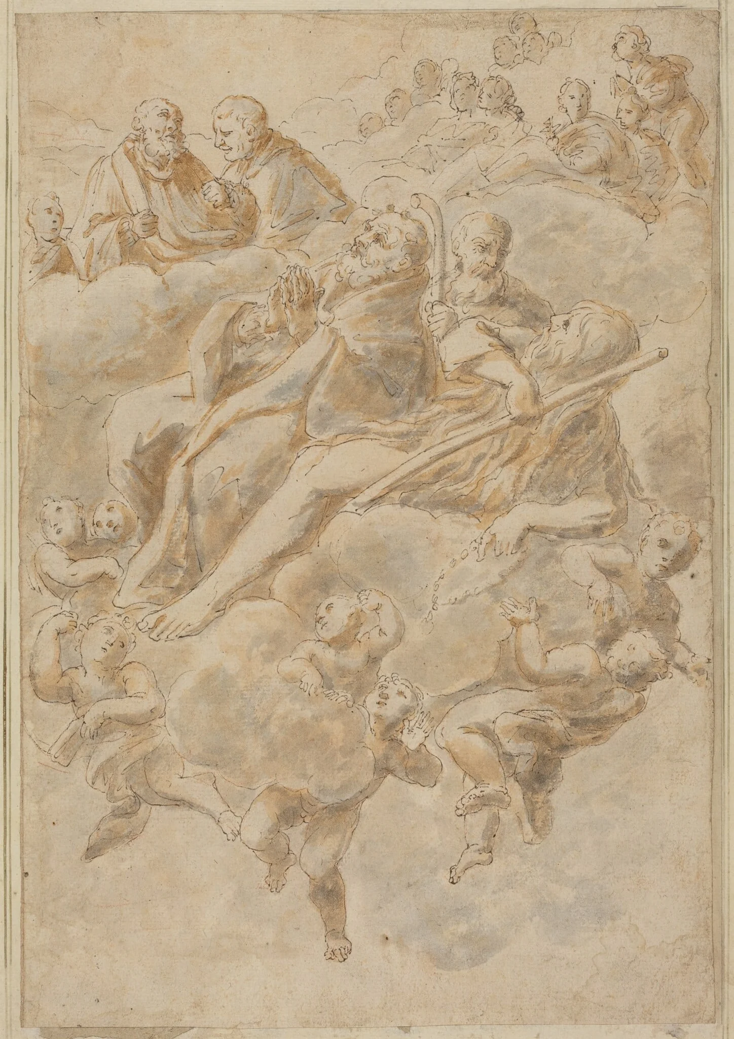 Ecstasy of a Saint, detail