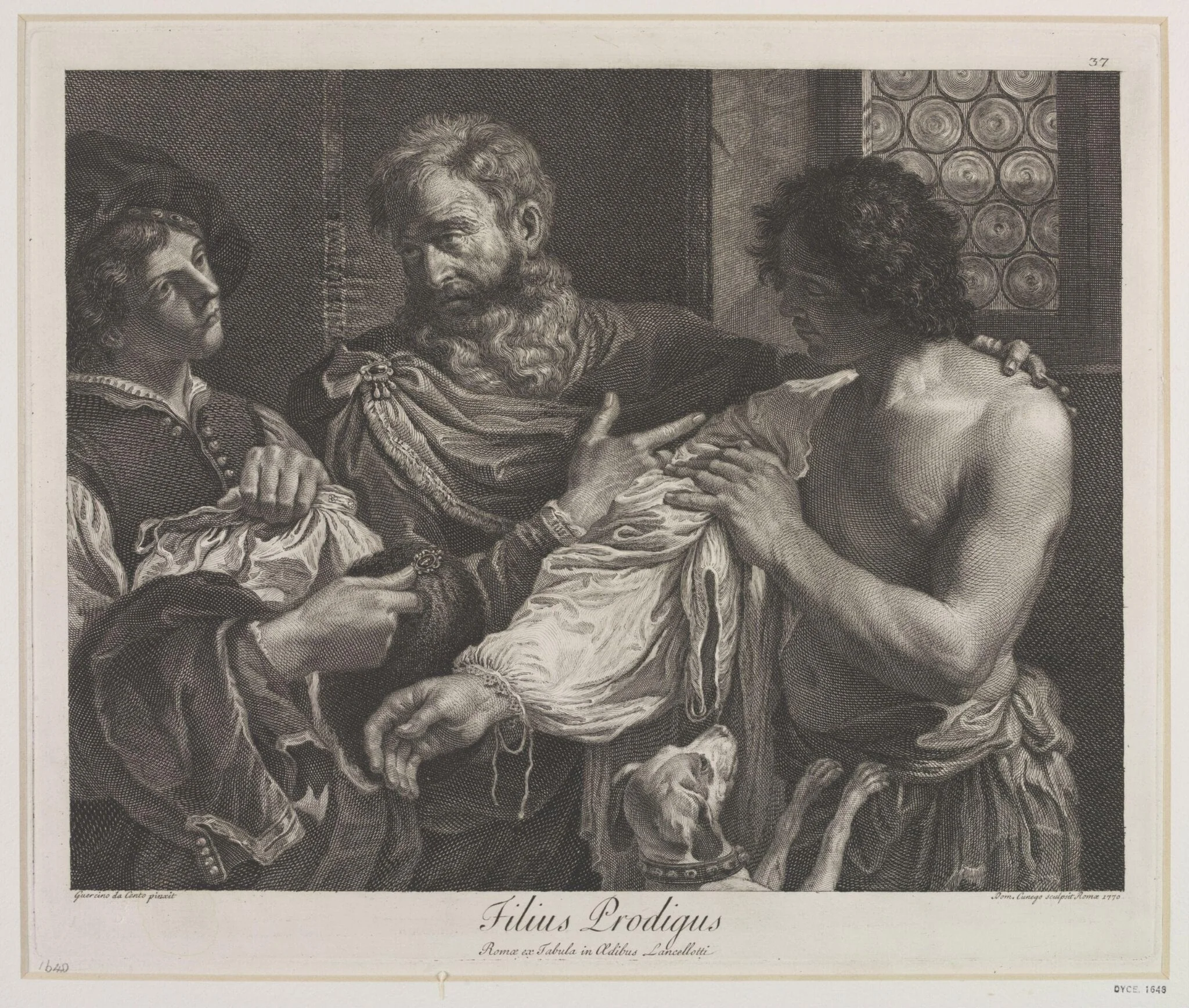 Return of the Prodigal Son, detail