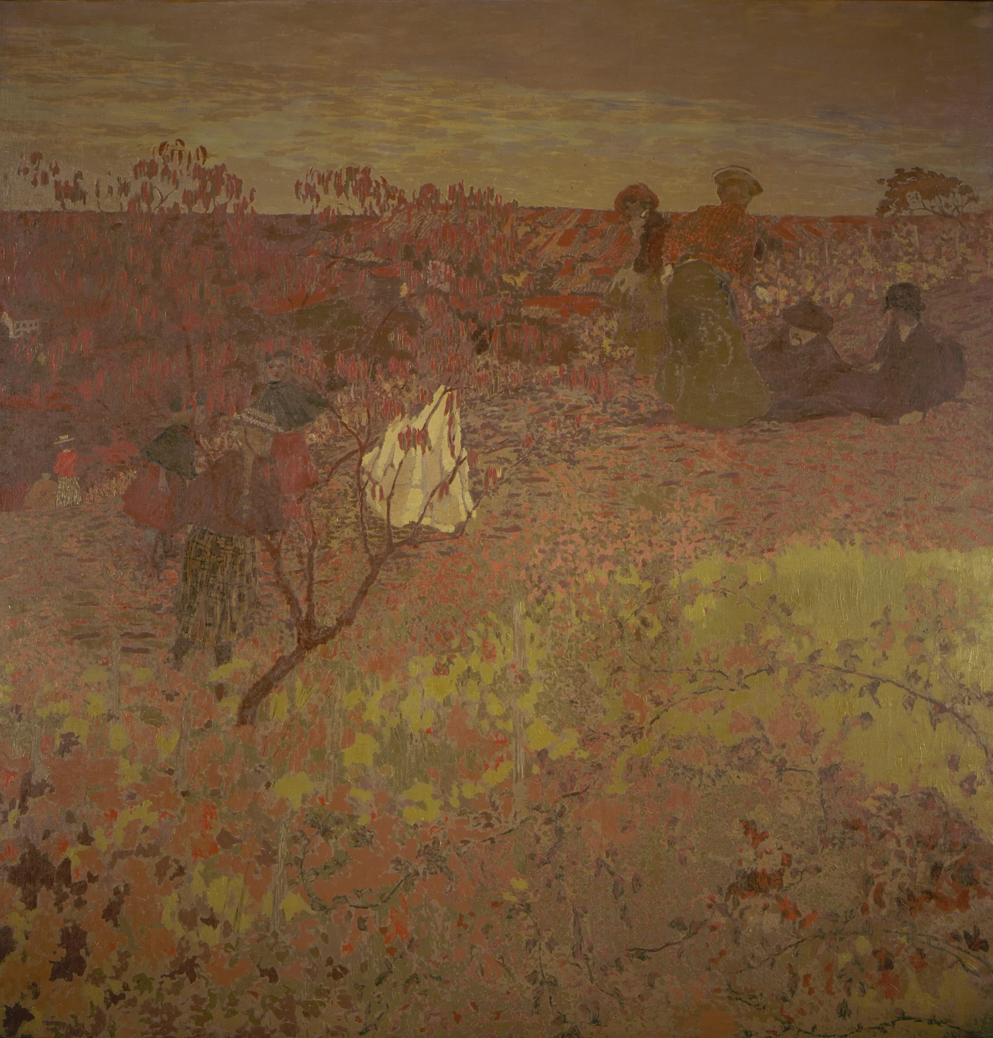 Walking in the Vineyard, detail