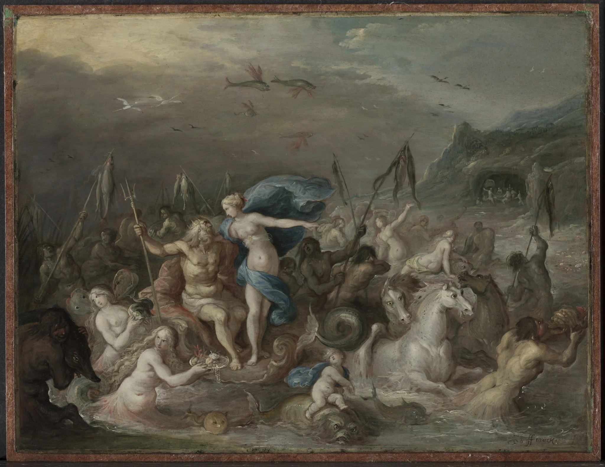 The Triumph of Neptune and Amphitrite, detail