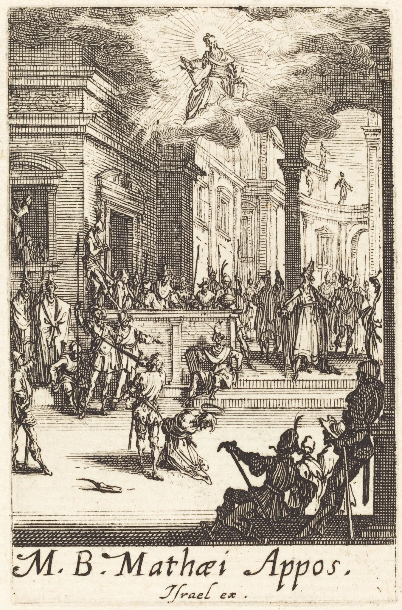 The Martyrdom of Saint Matthew, detail