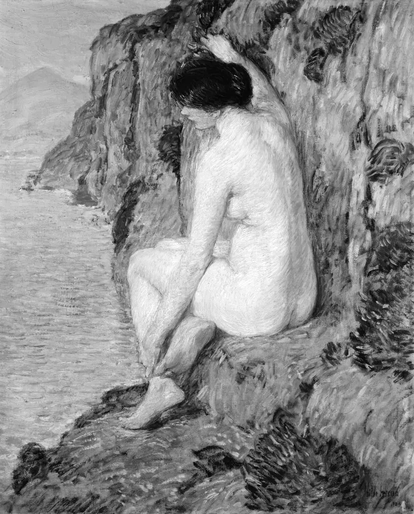The Lorelei, by Childe Hassam, oil, 1904