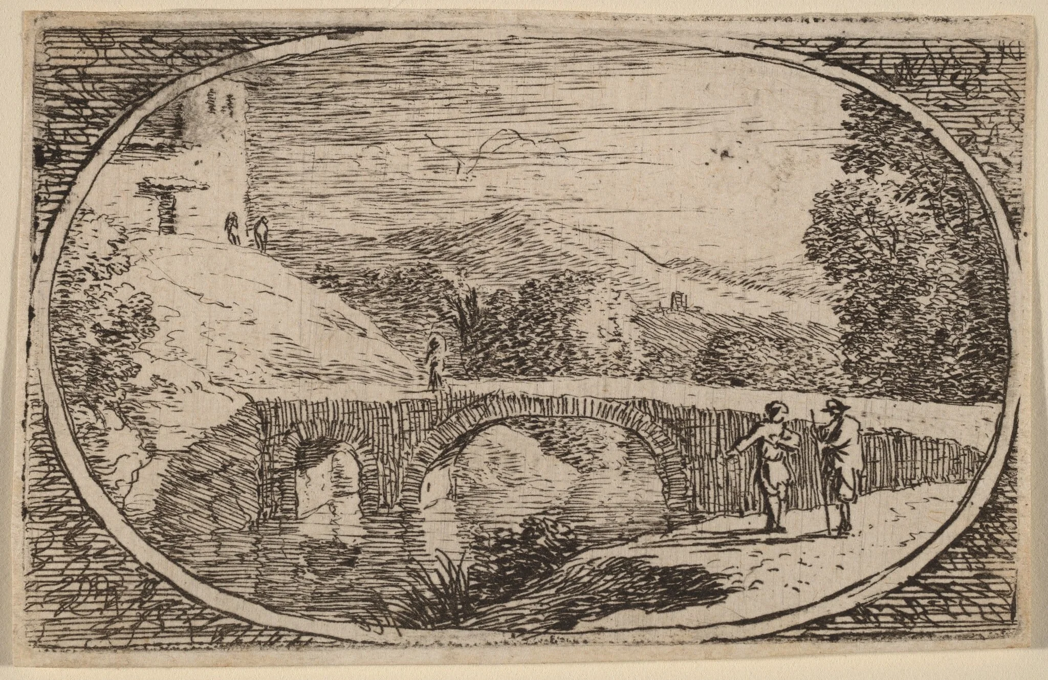 A Stone Bridge, detail