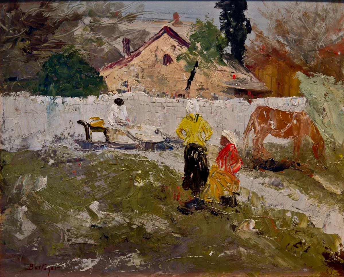 Peisaj, detail