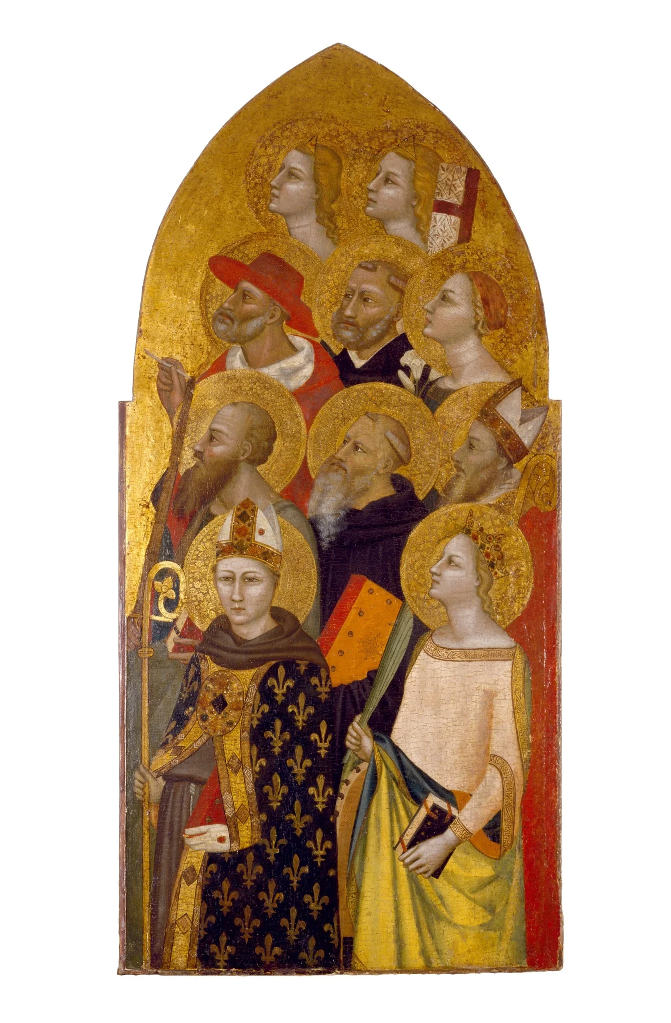 Saints and Angels, detail