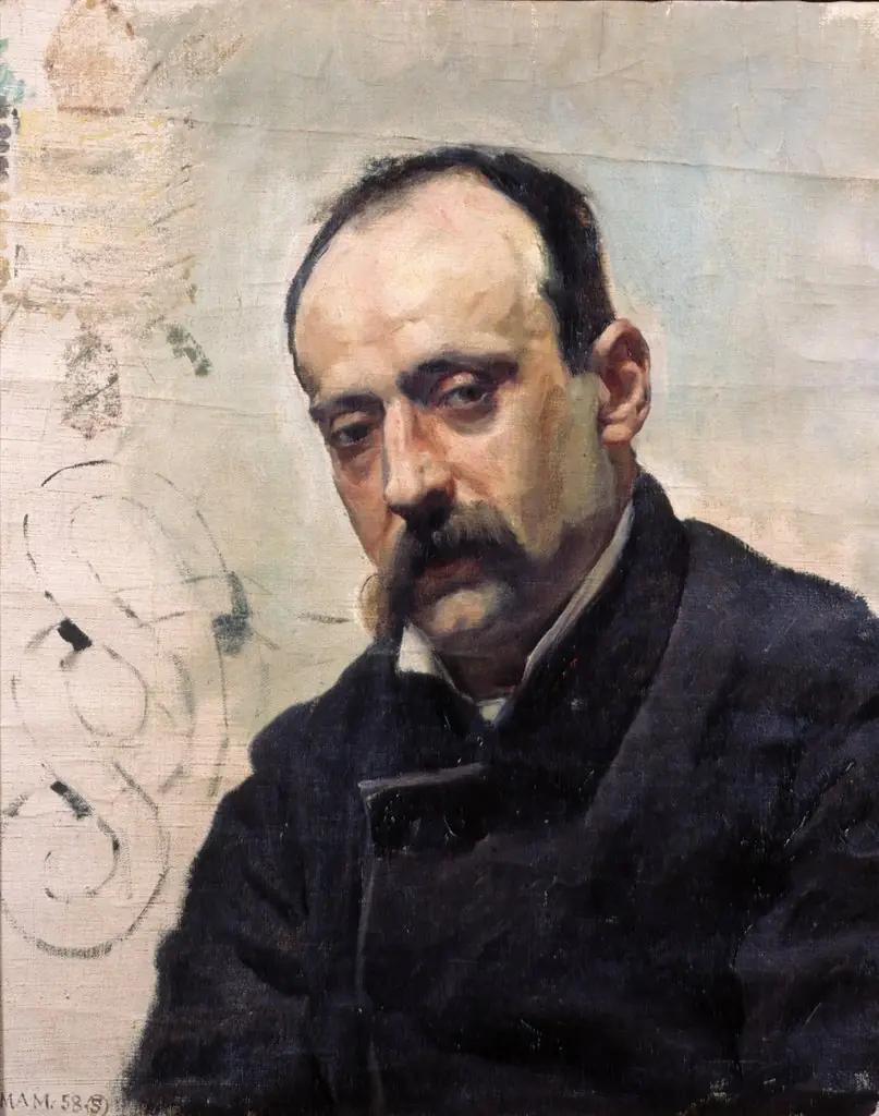 José Guisasola y Goicoechea, by Emilio Sala, oil, 1890