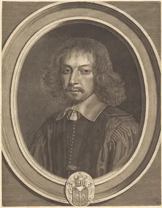 Antoine de Chaubard, by Robert Nanteuil, ink, 1651