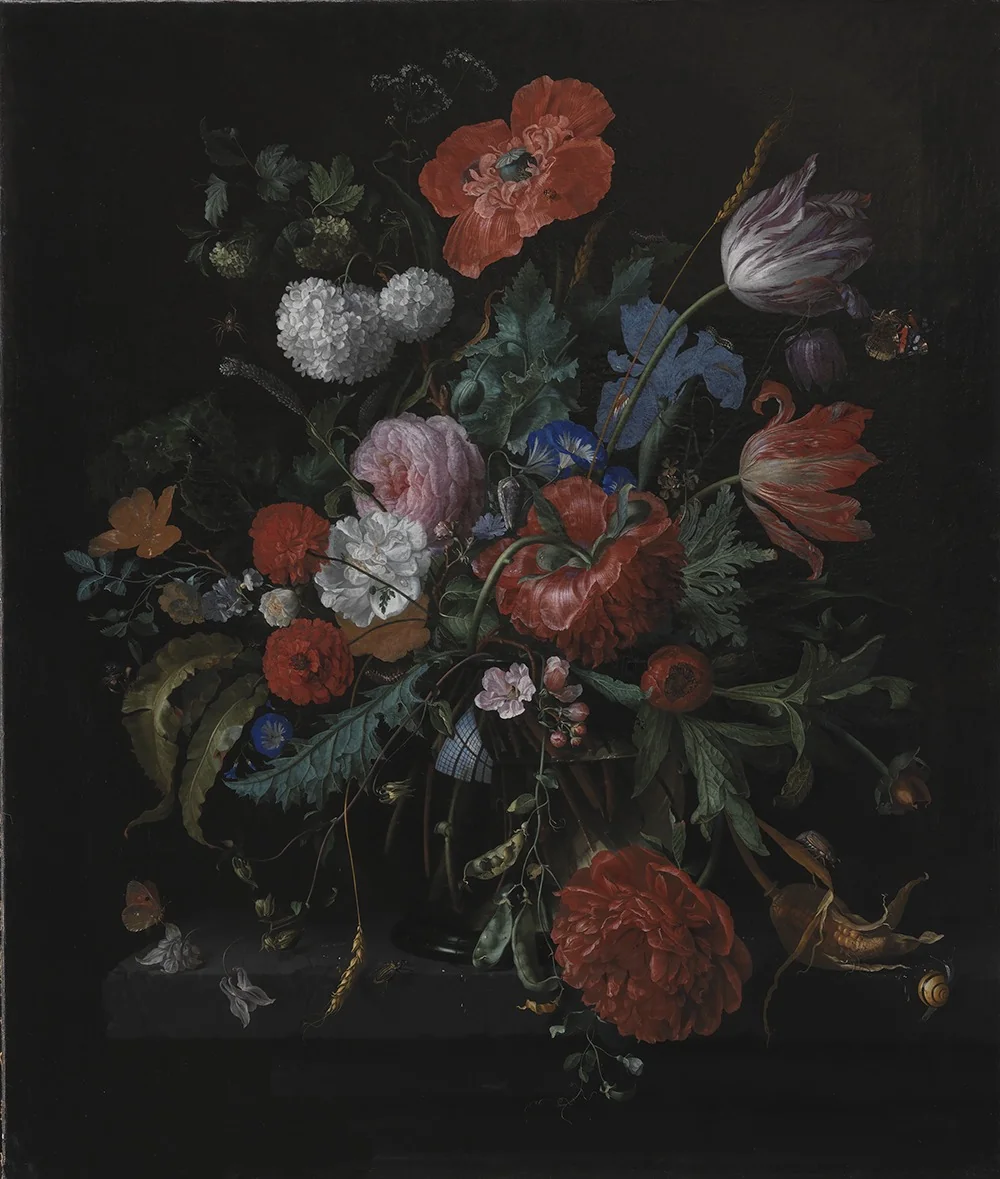 A Bunch of Flowers, detail