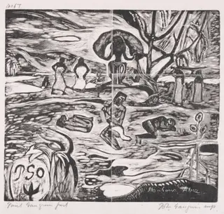 Tahitian Series:  Offerings to a God, by Paul Gauguin, 1894