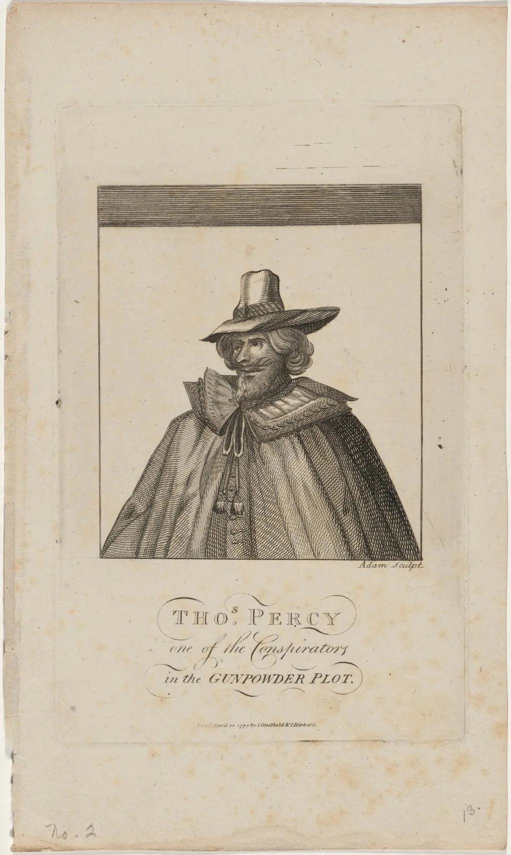 Thomas Percy, by Adam, 1794