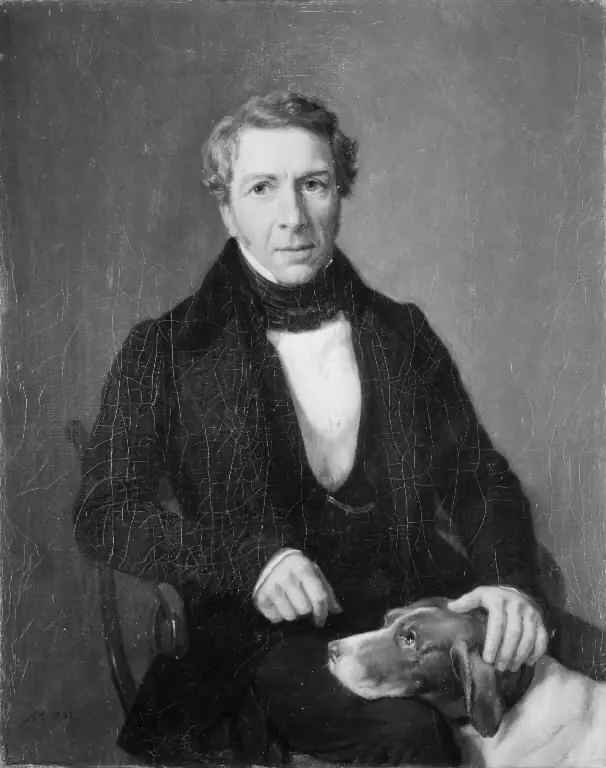 Konferensråd H.L. Frølich, by Adam August Müller