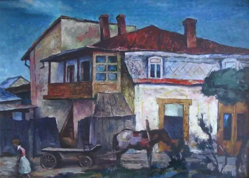 Mahala din Iași, by Adam Bălțatu
