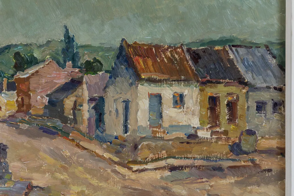 Peisaj din Huși, by Adam Bălțatu, 1939