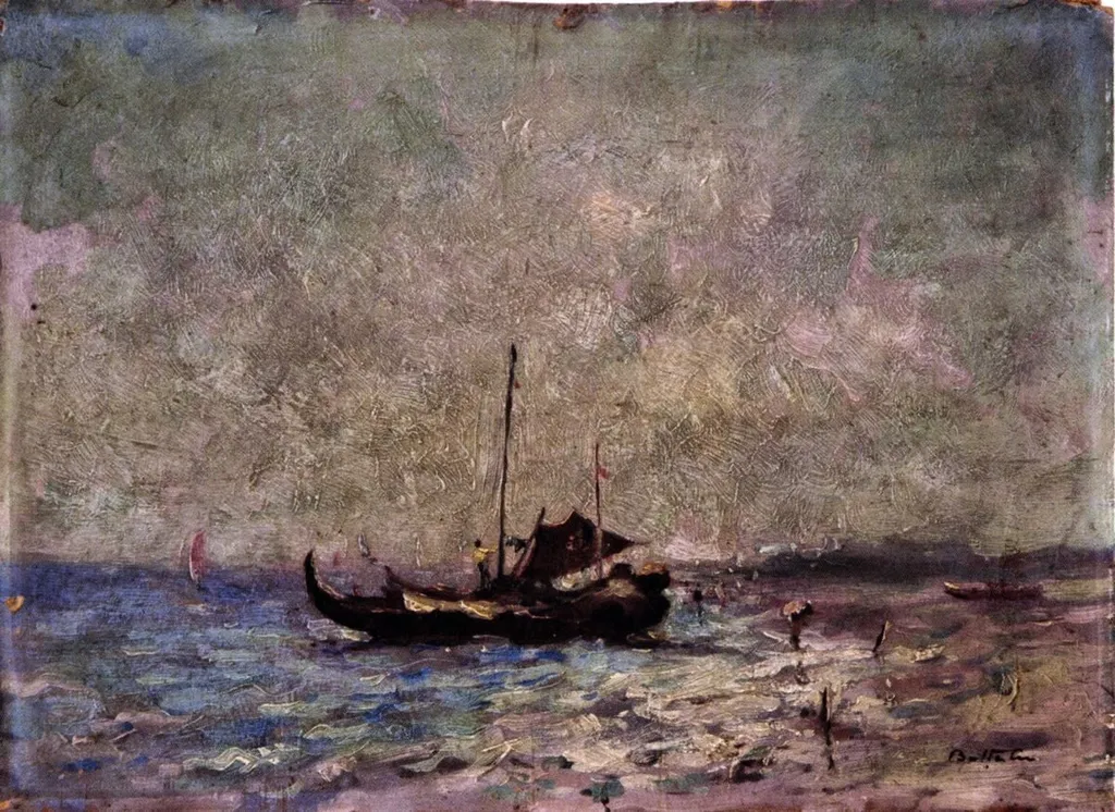 Peisaj marin, by Adam Bălțatu, unspecified, 1350