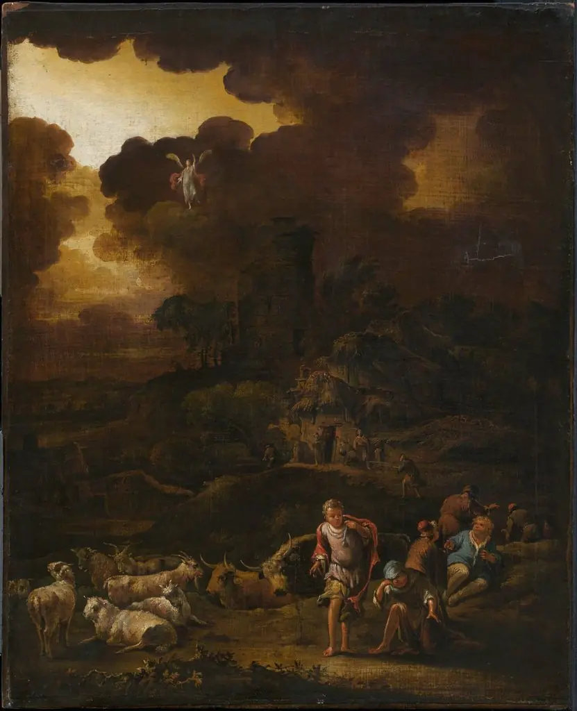 The Announcement to the Shepherds, by Adam Colonia