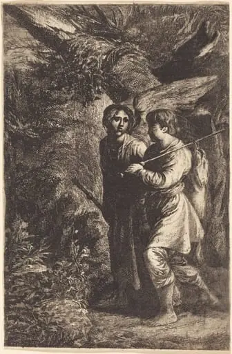 Tobias and the Angel, by Adam Elsheimer