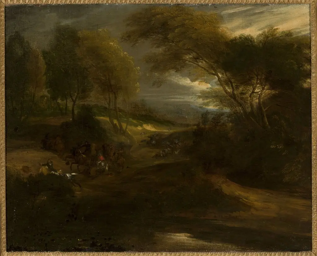 A battle scene, by Adam Frans van der Meulen