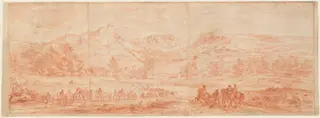 French Troops before Salins and the Surrounding Hills, by Adam Frans van der Meulen, 1669