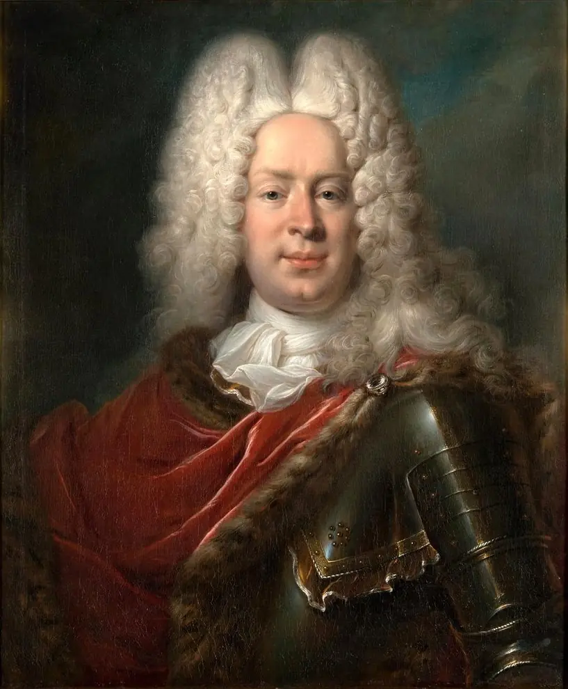 Portrait of Count Georg Wilhelm Werthern, by Ádám Mányoki