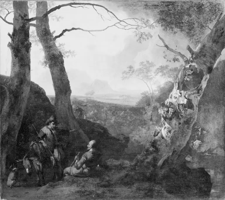 Southern Landscape with Herdsmen, by Adam Pynacker