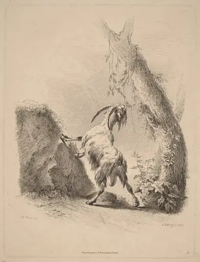 Goat in a Landscape