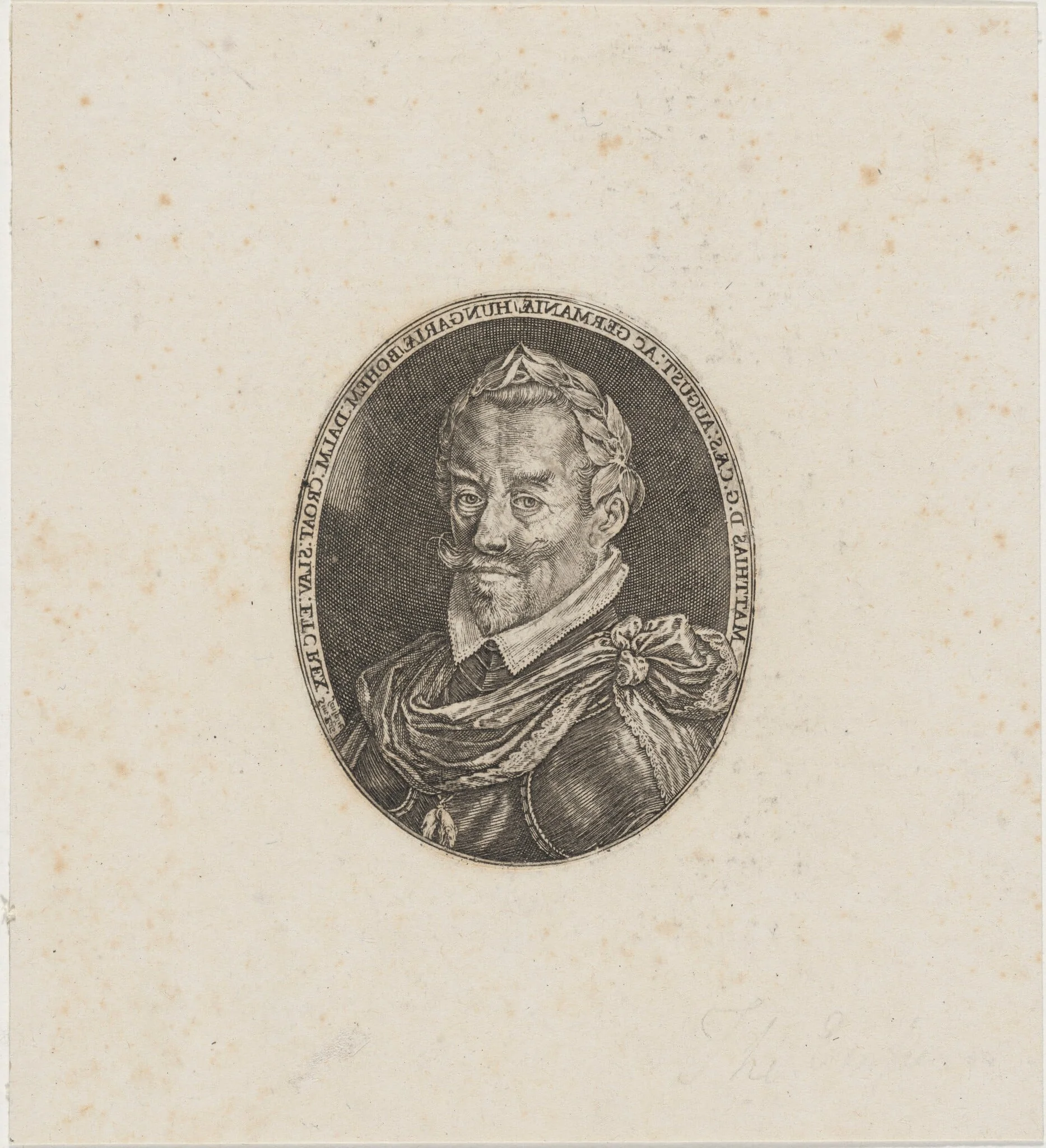 The Emperor Matthias, detail