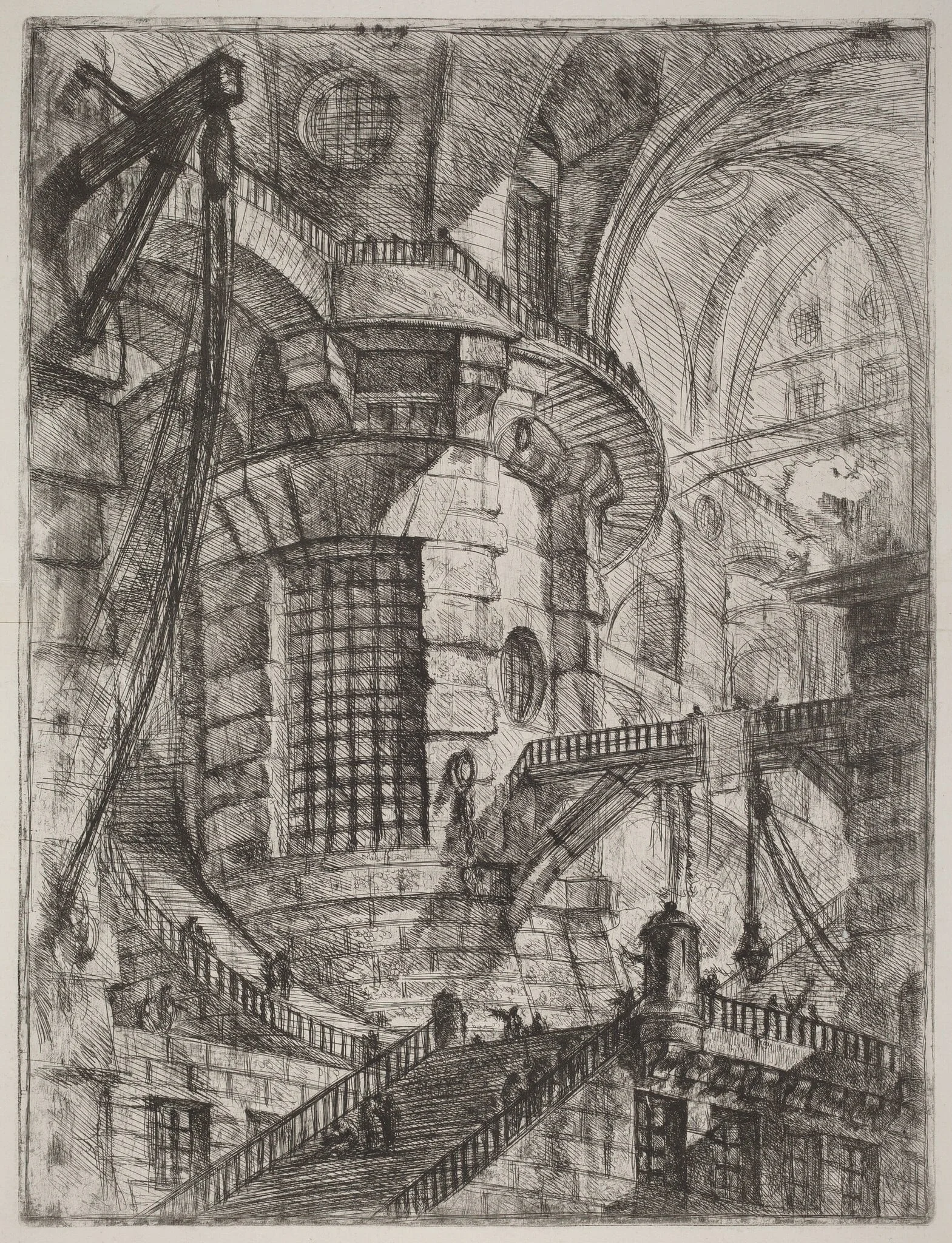 The Round Tower, detail