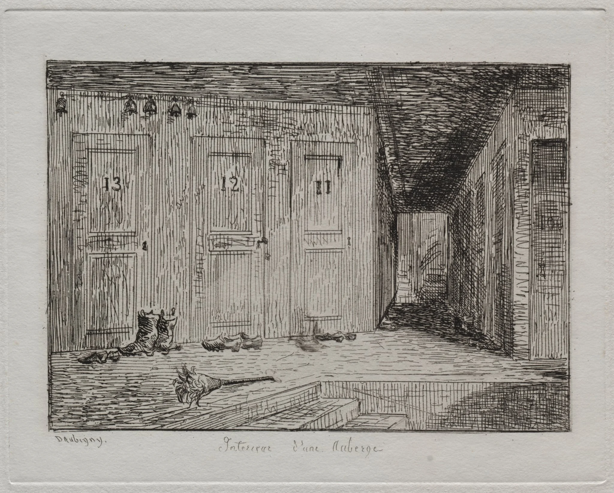 Interior of an Inn, detail