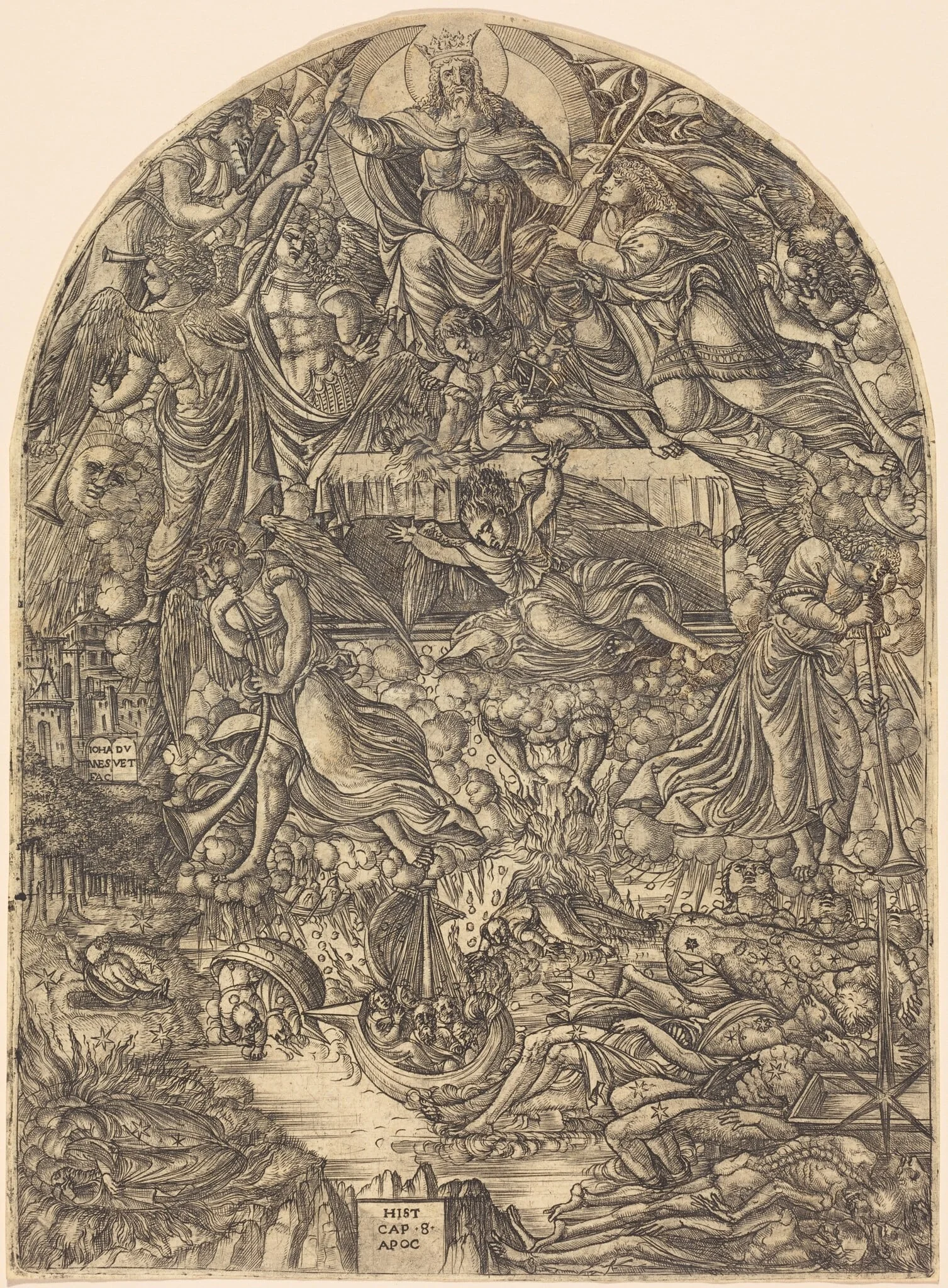 The Opening of the Seventh Seal, detail