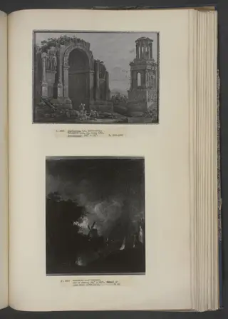 The Triumphal Arch of St. Remy French School, by Charles Louis Clérisseau, watercolor, 1769
