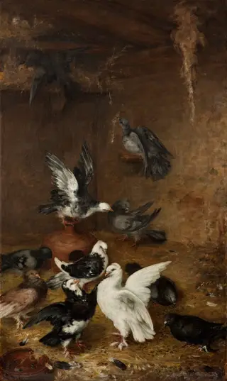 Casa de vecindad, by Adela Ginés y Ortiz, 1901