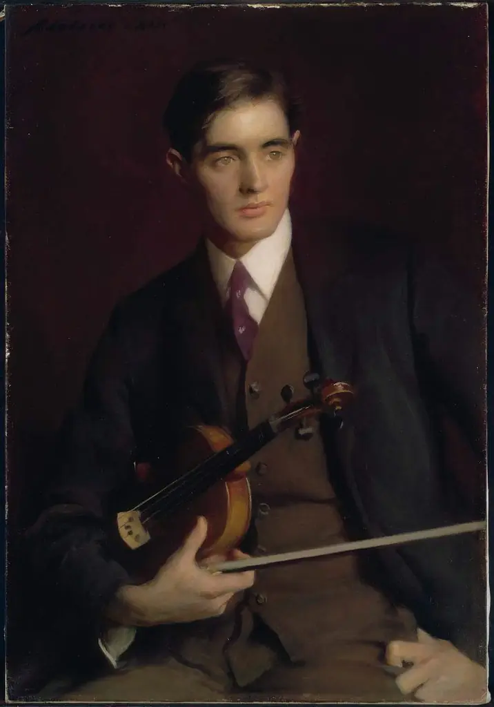 The Violinist (John Murray), by Adelaide Cole Chase