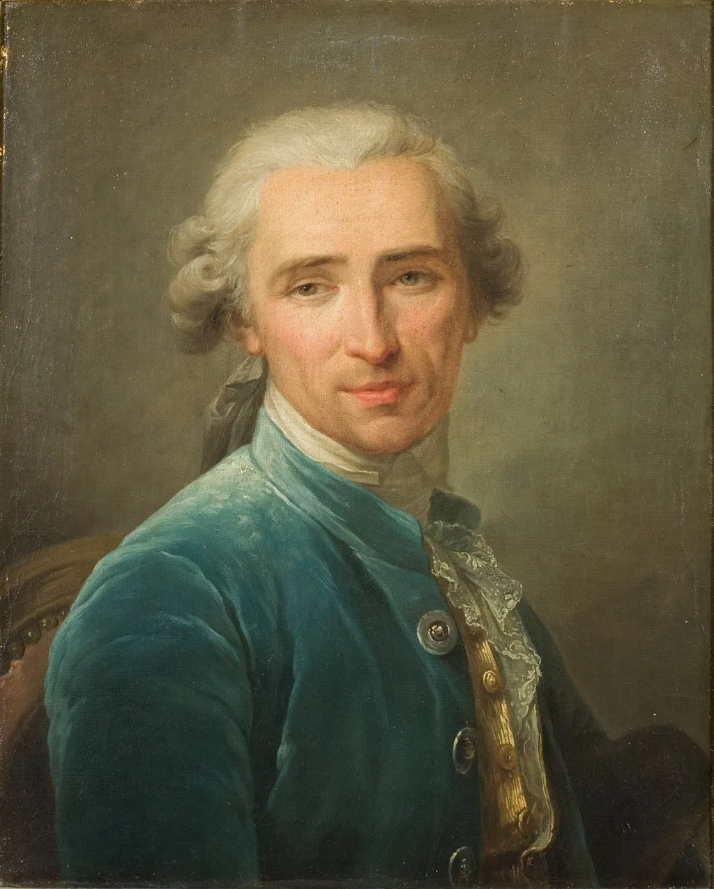 Portrait de Joseph Benoît Suvée, by Adélaïde Labille-Guiard, oil, 1792