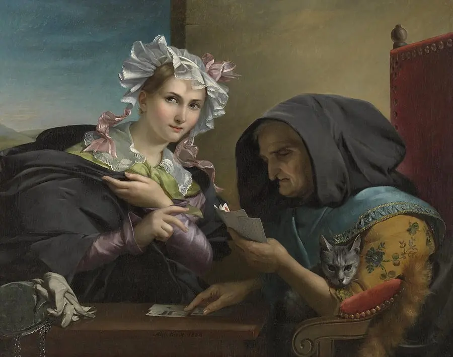 The Fortune Teller, by Adèle Kindt