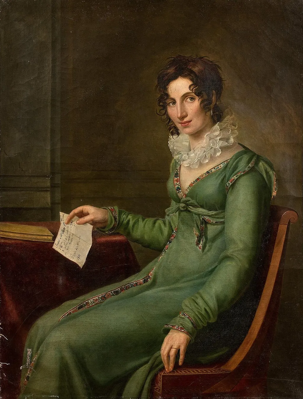 Madame Coury, Duhamel Widow, by Adèle Romany, oil, 1811