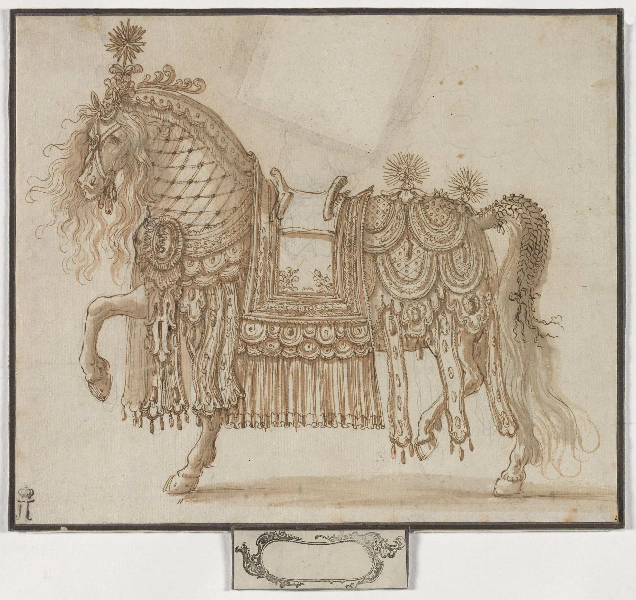 Parade Horse, detail