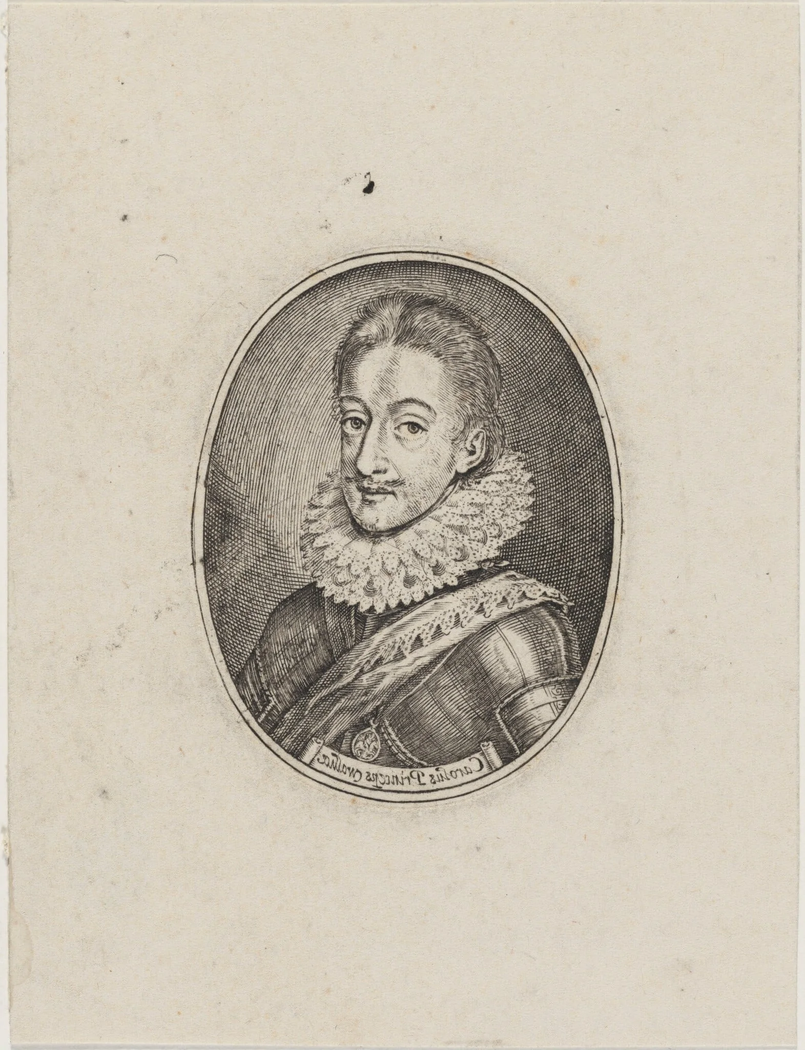 Charles I, King of England, detail
