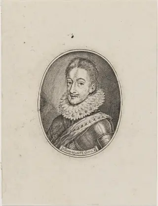 Charles I, King of England, by Simon van de Passe, ink, 1616