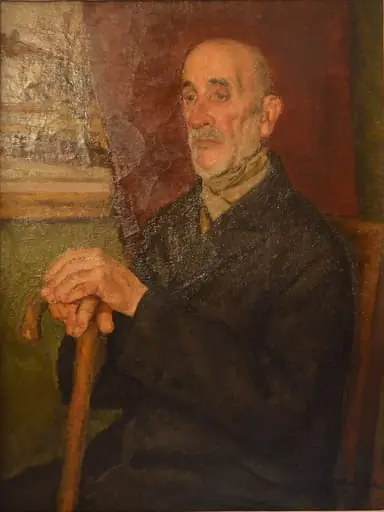 Portret (Timpanistul Filarmonicii, Ion Botez), by Adina Paula Moscu
