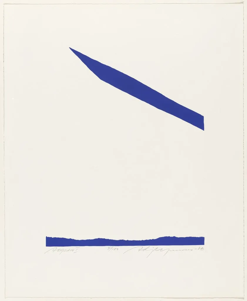 Untitled, by Adja Yunkers, ink, 1966