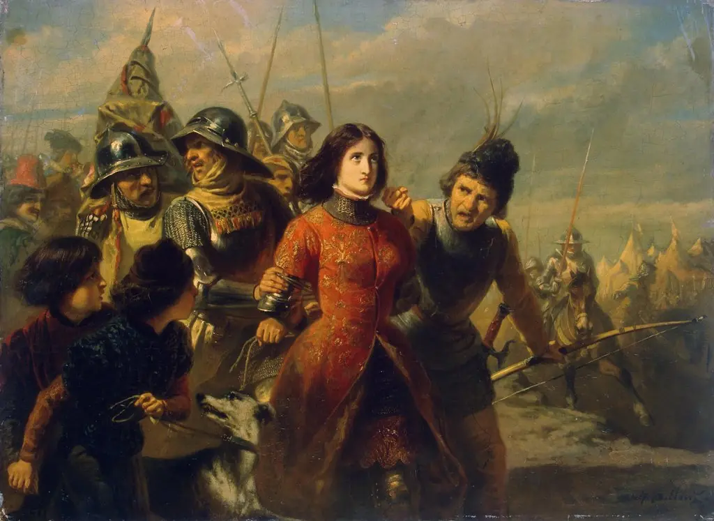 Capture of Joan of Arc, by Adolf Alexander Dillens