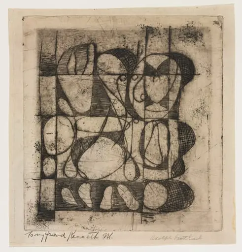Untitled, by Adolph Gottlieb