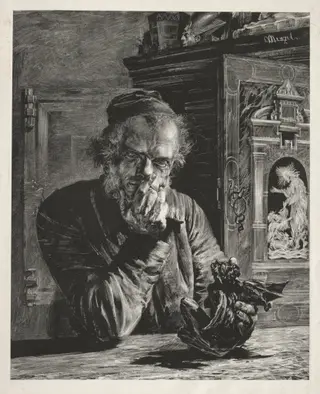The Antiquary - Self-Portrait