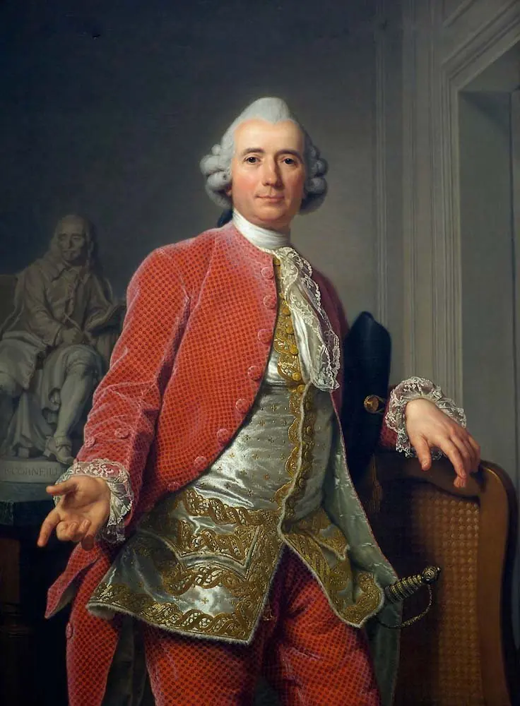 Jean-Jacques Caffieri, by Adolph Ulrich Wertmuller