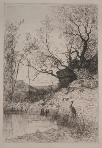 A Pond, by Adolphe Appian