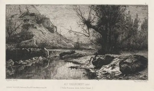 Au Valromey, by Adolphe Appian