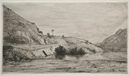 Banks of the Rhone, by Adolphe Appian
